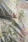 Ariadne at Home Corsage dekbedovertrek - Eenpersoons - 140 x 200/220 cm - Groen