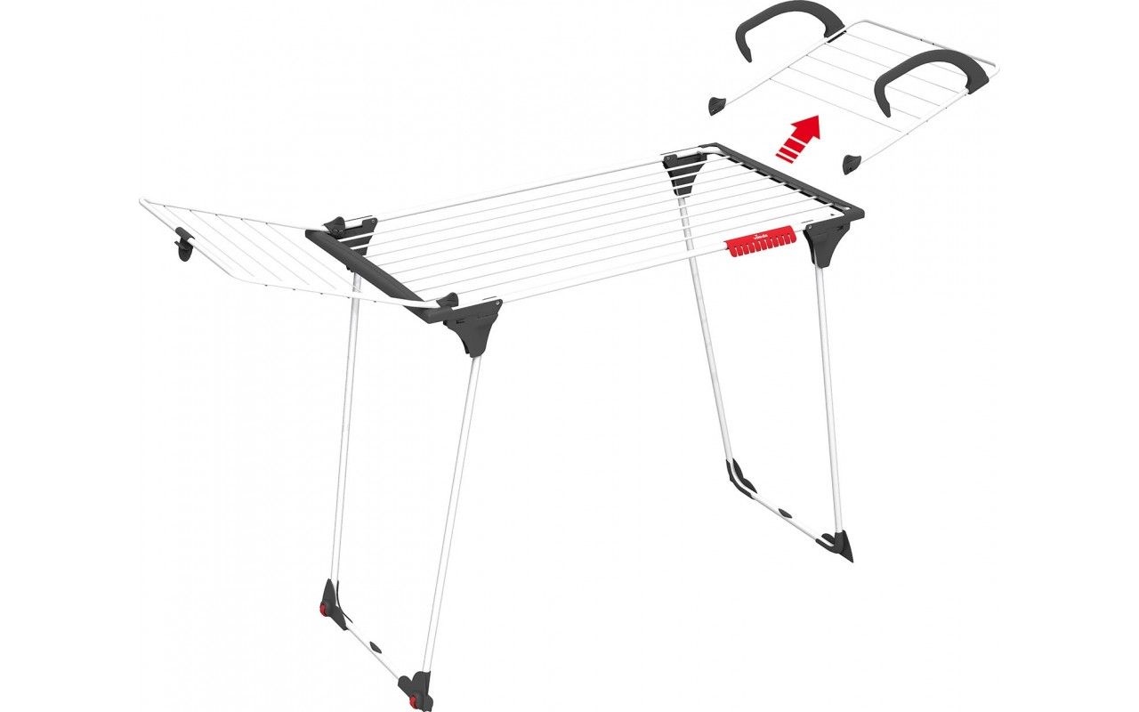 Vileda Premium 2in1 Droogrek - Wit - 18 m drooglengte