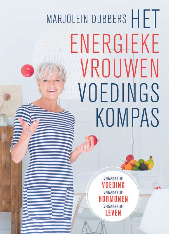 Het energieke vrouwen voedingskompas - Marjolein Dubbers (boek)