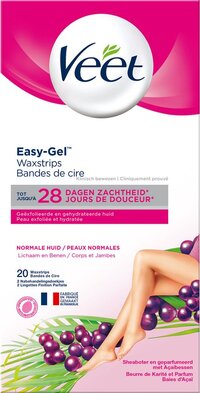 Veet Ontharingsstrips Benen & Lichaam - Normale Huid - 20 stuks