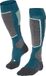 FALKE SK2 warm dik wol functioneel materiaal skisokken dames blauw - maat 35-36