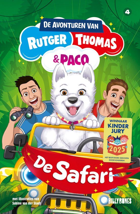 De Billy Bones De avonturen van Rutger, Thomas en Paco 4 - De Safari