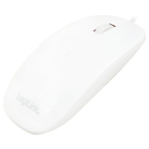 Logilink ID-0062 platte stijl slanke USB optische muis, Zwart