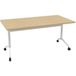Table de réunion escamotable de 160 cm de large