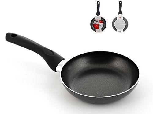 Home Maitre Braadpan - 16 cm - Zwart - Anti-aanbaklaag