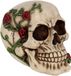 Nemesis Now Figuur Rose from Beyond Skull 15cm, Ivoor