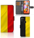 B2Ctelecom Samsung Galaxy A11 Bookstyle Case Belgische Vlag