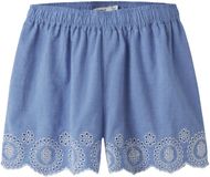 NAME IT Meisjes Bermuda shorts NKFFERMA - Katoen - Gebloemd - Paars - Maat 146