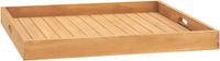 vidaXL Dienblad 70x70 cm massief teakhout