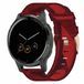 By Qubix Qubix - Canvas nylon bandje - Rood - Geschikt voor Xiaomi Watch S4 - 41mm