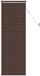 vidaXL Venetiaanse jaloezie Donkerbruin met Patroon 150 x 60 cm 25 mm