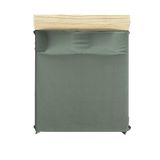 Bankhoes geruit 175 x 230 cm groen