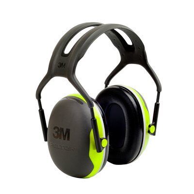 Peltor X Series Earmuffs Black, Green