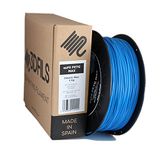 3DFILS Elektrisch PETG-filament voor 3D-afdrukken (1,75 mm/1 kg, elektrisch blauw)