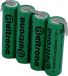 Beltrona RTU4AAZ Accupack Aantal cellen: 4 Batterijgrootte: AA (penlite) Z-soldeerlip NiMH 4.8 V 2200 mAh