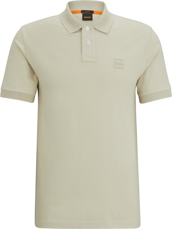 BOSS Passenger Polo - Beige - Men's Size M - Cotton