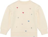 Noppies Trui Sweater LS - Bone White - Maat 140