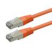 ROLINE patchkabel Cat.6 (klasse E), PoE, S/FTP (PiMF), oranje, 1,5 m