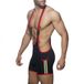 Addicted Singlet TAPE WRESTLING Noir