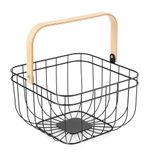 Vierkante fruitschaal, 26 x 28 cm, modern en functioneel design, gemaakt van duurzame materialen, geschikt voor dagelijks gebruik.