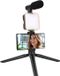 OEM Selfie Stick - Selfiestick universeel - Selfiestick tripod - Telefoonhouder met licht - Telefoonstatief - LED-gestabiliseerd telefoonselfie-statief - Multifunctioneel draagbaar telefoonstatief - Geschikt voor video - Opname - Live streaming