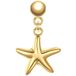 Glanzstücke München Betoveren Hanger 925 Zilver Geel Goud 19.6 mm Vrouwen