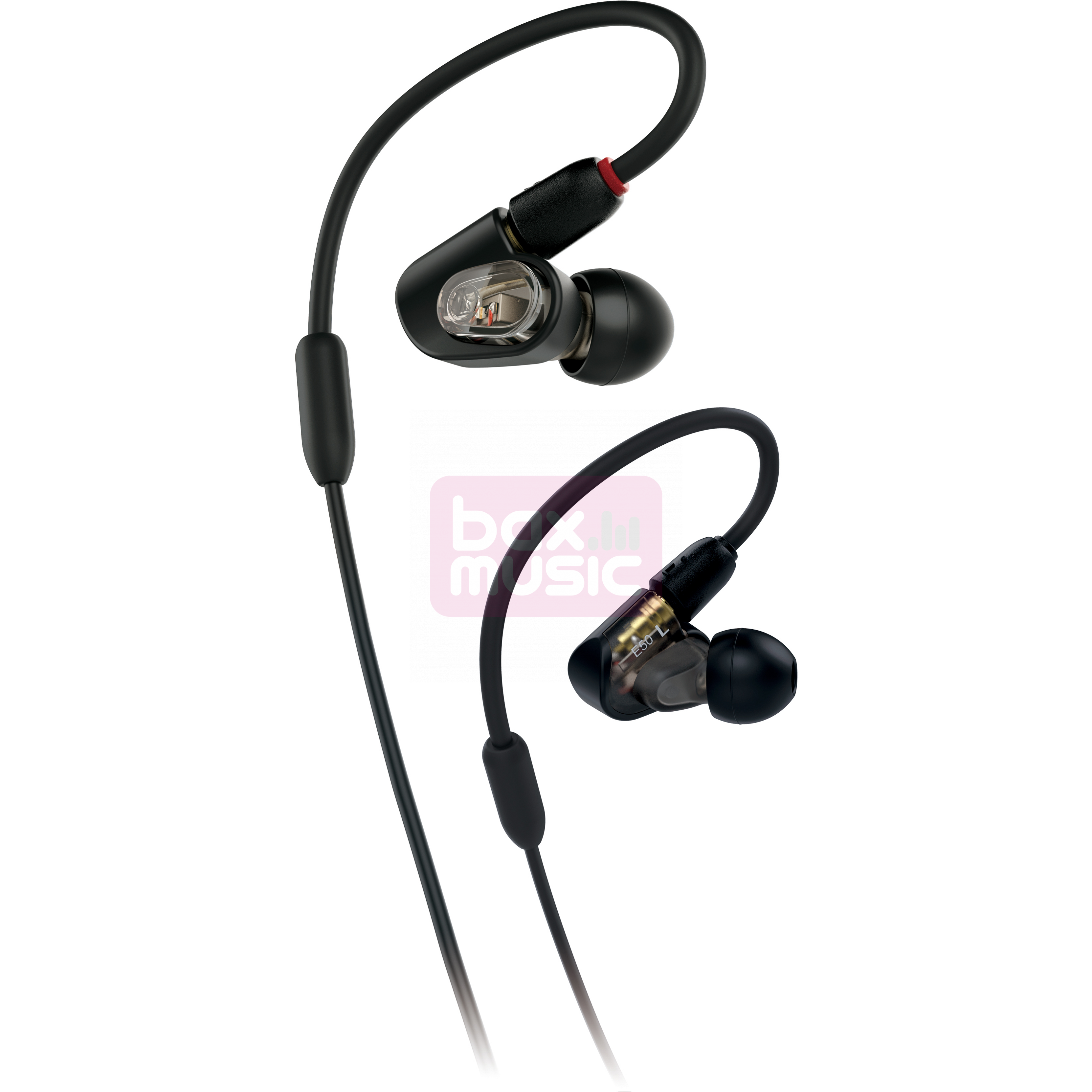 Audio-Technica ATH-E50 in-ear monitor zwart