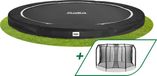 Salta Premium Ground Inground Trampoline - ø 305 cm - Zwart