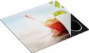 Chefcare Inductie Beschermer Cocktail Mix Drankje op het Strand - 57,6x51,6 cm - Multicolor