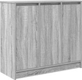 vidaXL Dressoir 85x34x76 cm spaanplaat grijs sonoma