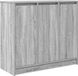 vidaXL Dressoir 85x34x76 cm spaanplaat grijs sonoma