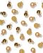 HEMA Ensemble De Boules De Noël 3,2 Cm Verre Mini Doré - 36 Pièces (doré)