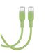 SBS Puro SBS PUCCCICON15MTGRN17 USB-C naar USB-C kabel 1,5 m 25W Groen