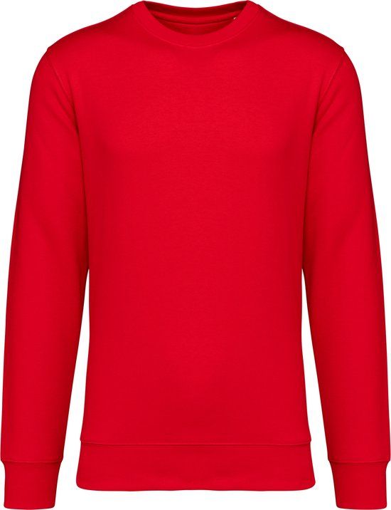 Native Spirit Poppy Red Unisex Sweater - XL - Organic Cotton