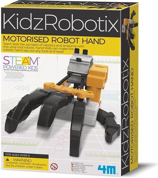 4M Motorized Robot Hand - KidzRobotix