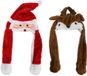 Svenska Living Kerstmuts rendier/kerstman bewegend 64/75x30cm 2 assorti