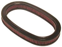 K&N Vervangingsluchtfilter compatibel met Mini Cooper 1.3I Oval (E-9172)