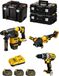 DeWALT Set FVK381T3HD-QW 54V/18V (DCH333 + DCD996 + DCG418 + 3 x 6,0 Ah accu's + DCB118 lader + 2 x TSTAK II opbergkoffers + TSTAK VI opbergkoffer)