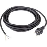 Müller plastic 904015 aansluitlg. RN-F 3G2,5/ 3m sw 1ste zijde VG-centrale stekker