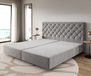 DELIFE Dream-Great Boxspringframe microvezel grijs 200x200 cm