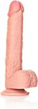 Shots - RealRock Casdom Dildo with Balls and Suction Cup - 11''/ 28 cm