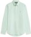 Tommy Hilfiger Heren Overhemd Lange Mouw Katoen Casual Klassieke Kraag Borstzak Knopen L Mintgroen