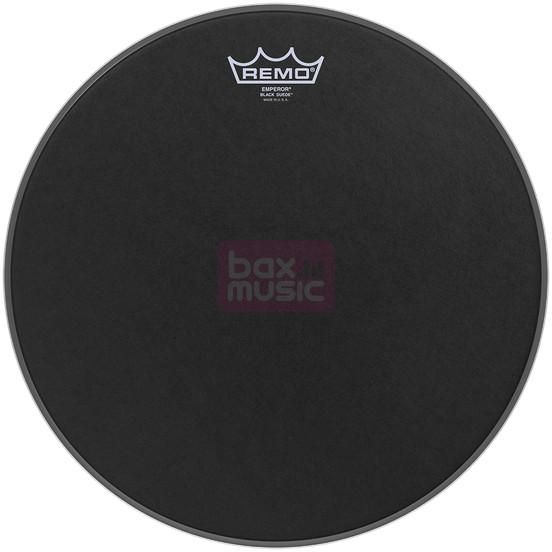 Remo BE-0812-ES Emperor Black Suede 12 inch tomvel