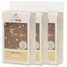 Anna's Collection Draadverlichting - 3x - goud - 40 led lampjes - warm wit - 200 cm - batterij - lichtsnoer - kerstverlichting