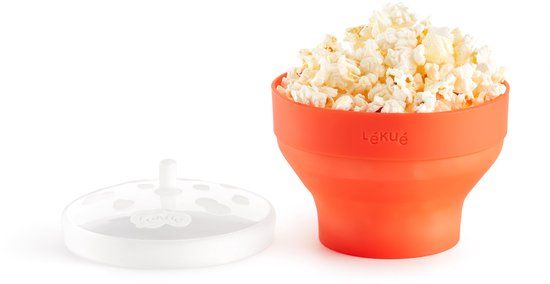 Lékué Mini Magnetron Popcorn Maker - Red