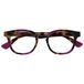 Opulize Ava Vrouwen Dames Bruine Schildpad Purper Super Comfortabele Pasvorm Leesbril Scharnieren Met Veer R62-5 +2,50