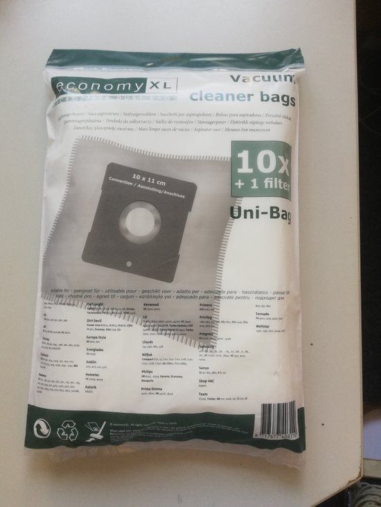 Merkloos Stofzuigerzak - Economy - UNI - 10 stuks