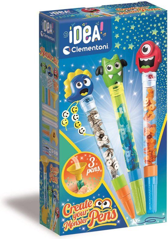 Clementoni iDea Glitterpennen Knutselpakket