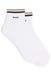 BOSS Hugo Boss 2P SH Stripe CC Heren Sokken Wit 43-46