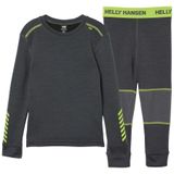 Helly Hansen Lifa Merino, ensemble, enfants, gris
